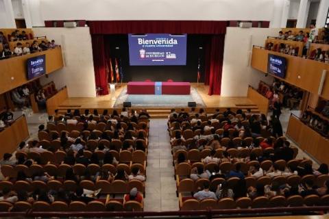 Vista del Paraninfo en la jornada de Bienvenida